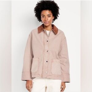 Old Navy Women’s Pink Barn Jacket